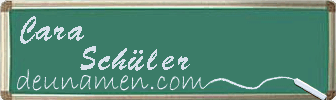 Cara Schüler Visitenkarte